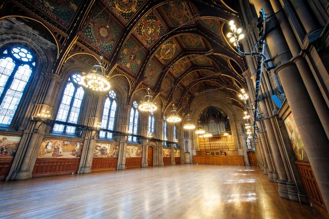 The Great Hall we got from Alfred Waterhouse